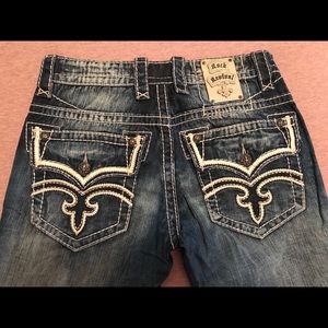 Men’s Rock Revival Tucker Boot Jean